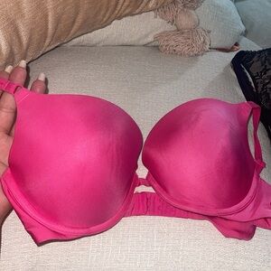 Victoria’s Secret hot pink push-up bra 34D super sexy lingerie